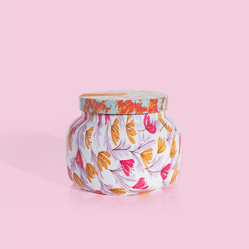Pineapple Flower Pattern Play Signature Jar Candle image number 0